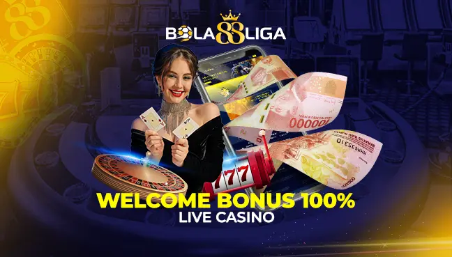 WELCOME BONUS 100% LIVE CASINO